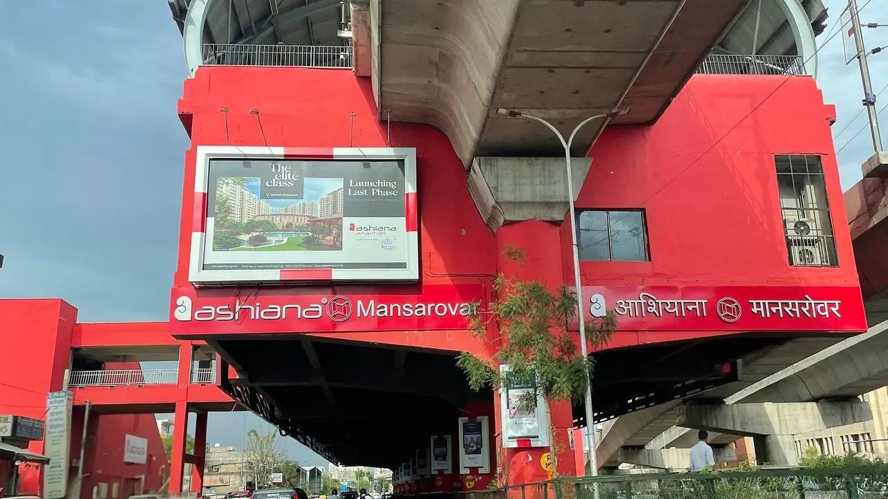 Mansarovar Metro Station